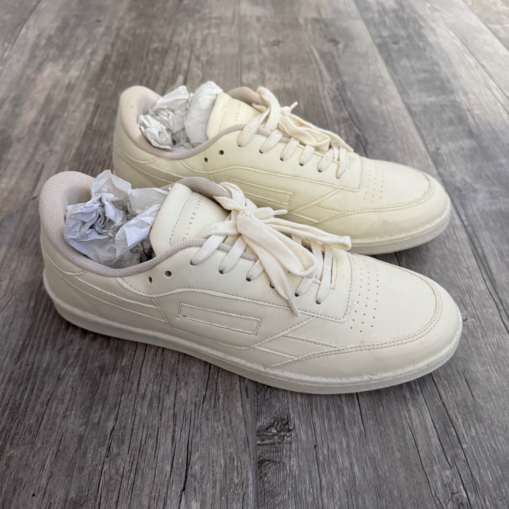 Oliver Cabell Vegan 481 Chalk Sneakers Shoes Men’s Size 9